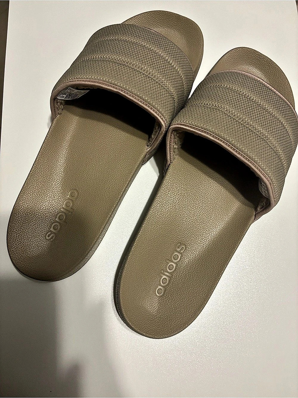 adidas Adilette Lumia Slides men Brown & Pink US 13